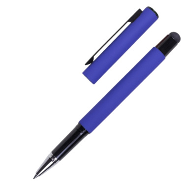 Logotrade promotional items photo of: Roller touch pen, soft touch CELEBRATION Pierre Cardin