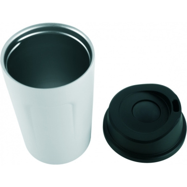 Logotrade promotional item picture of: Thermo mug LIARD Schwarzwolf