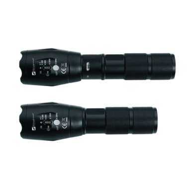 Logotrade promotional gifts photo of: Flashlight DELGADA Schwarzwolf