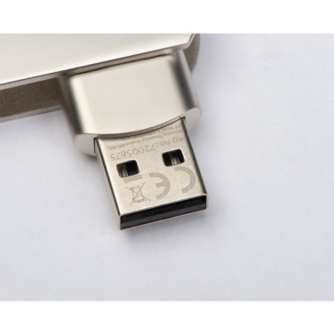 Logo trade advertising products image of: USB stick 16GB TWISTER