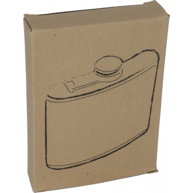 Logo trade promotional giveaway photo of: Hip flask HOOGSTRATEN 170 ml
