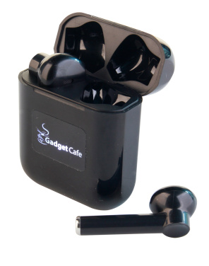 Logo trade promotional items picture of: Wireless earbuds with light up logo