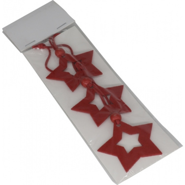 Logo trade promotional gifts image of: Star pendant set ESSEN