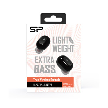 Logotrade promotional merchandise photo of: WIRLESS HEADPHONES BP80 SILICON POWER