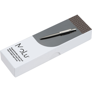 Logotrade promotional giveaway picture of: Stainless steel pen CAPE CORAL MoLu