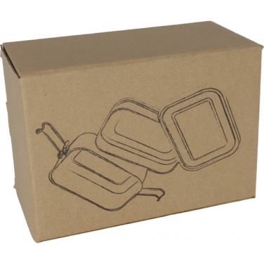 Logotrade business gift image of: 2-level lunch box PORTO ALEGRE