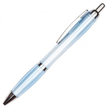 Logotrade promotional giveaway image of: Transparent ballpen ALKEN