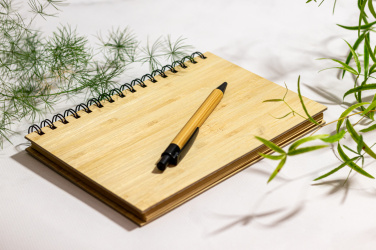 Logo trade promotional merchandise image of: A5 notebook PISA