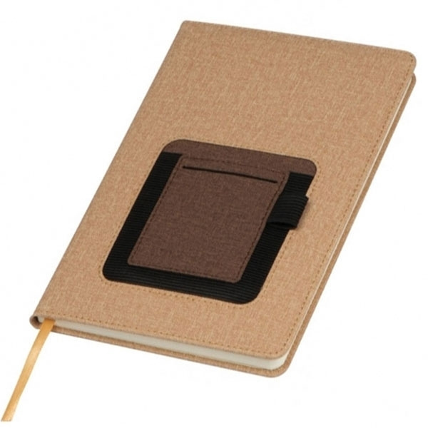 Logo trade promotional products image of: A5 notebook TILBURG