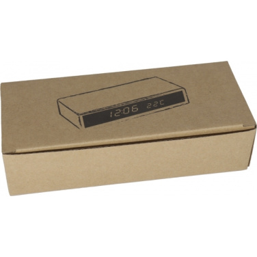 Logo trade corporate gifts picture of: Desk clock TRONDHEIM