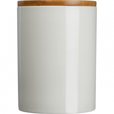 Logo trade promotional gifts image of: Ceramic jar NIJMEGEN 750 ml