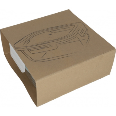 Logo trade promotional merchandise image of: Food storage container ODENSE 700 ml