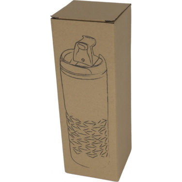 Logo trade promotional products picture of: Thermal stainless steel mug SANTANDER 500 ml