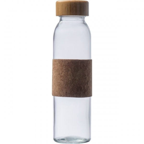 Logotrade promotional product image of: Glass bottle SKOPJE 500 ml