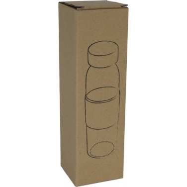 Logo trade promotional products image of: Glass bottle SKOPJE 500 ml