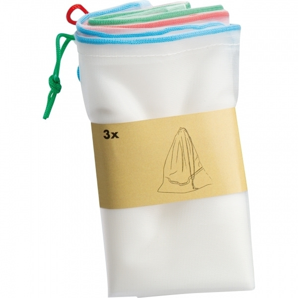 Logotrade promotional item image of: Fresh net, set of 3 MIAMI