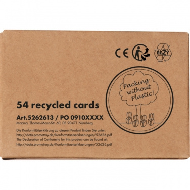 Logotrade promotional merchandise picture of: Playing cards NEW CASTLE