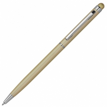 Logo trade promotional item photo of: Ball pen with touch function CATANIA