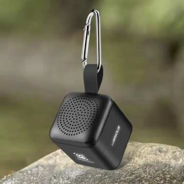 Logotrade business gifts photo of: Mini speaker with enlighted logo for engraving