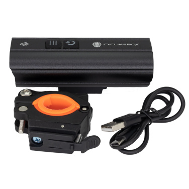 Logo trade promotional giveaway photo of: Bike light, E300