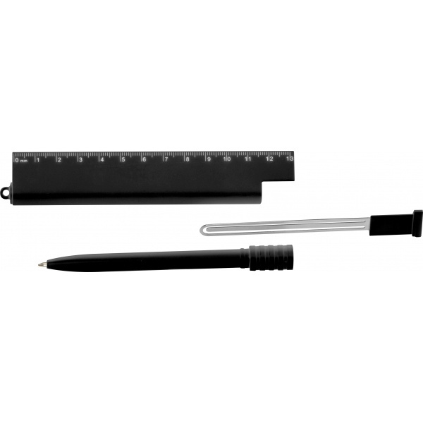 Logo trade promotional gift photo of: Multifunctional Ruler MANILA
