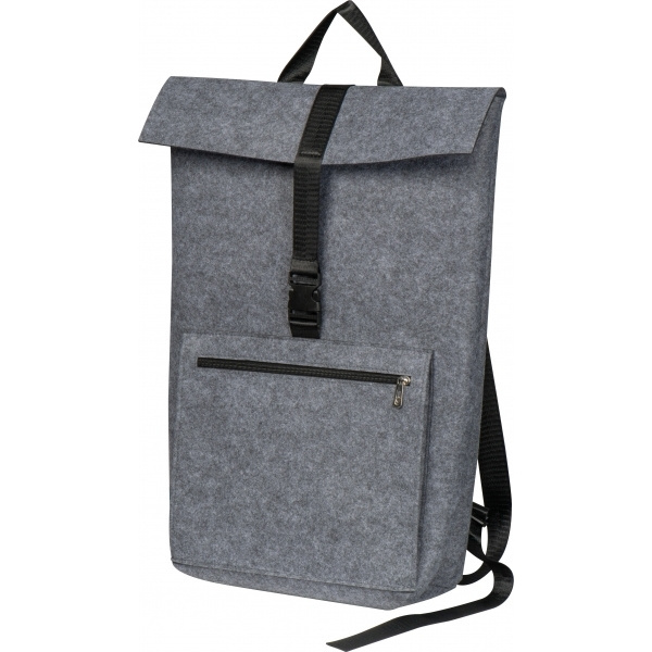 Logotrade promotional merchandise photo of: RPET Felt Backpack BIRMINGHAM