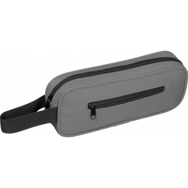 Logo trade business gifts image of: Toiletry bag RPET NEUCHATEL
