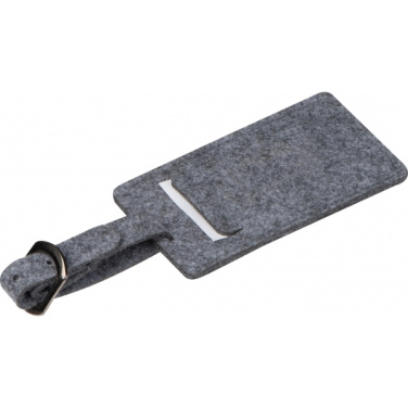 Logotrade corporate gift picture of: Felt Suitcase Tag PORTLAND