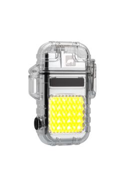 Logo trade corporate gifts image of: Electrical lighter CALBUCO Schwarzwolf