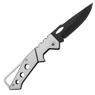 Logo trade promotional gifts picture of: Folding knife GEDIZ Schwarzwolf