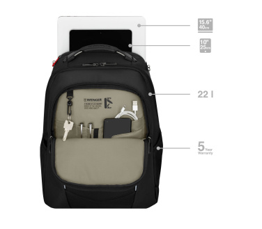 Logo trade promotional giveaways picture of: Backpack Wenger Altair 15,6''