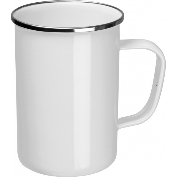 Logotrade promotional merchandise photo of: Enamel cup Adelaine