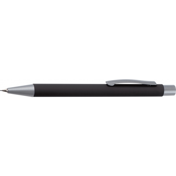 Logo trade promotional item photo of: Mechanical pencil soft touch ANCONA