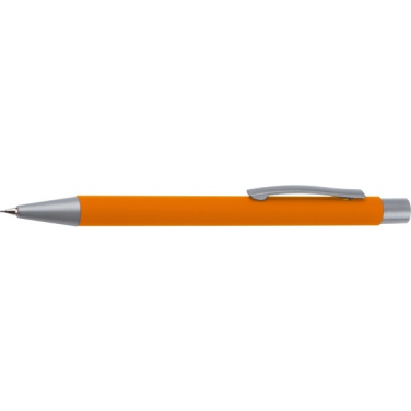 Logotrade advertising product picture of: Mechanical pencil soft touch ANCONA