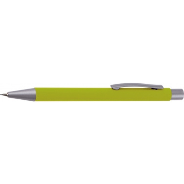Logo trade advertising products picture of: Mechanical pencil soft touch ANCONA