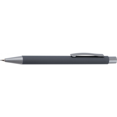 Logo trade advertising product photo of: Mechanical pencil soft touch ANCONA