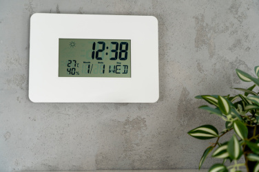 Logo trade promotional giveaway photo of: Wall clock BELGRADE