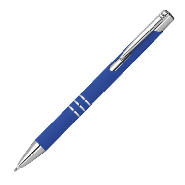 Logotrade business gifts photo of: Semi gel pen soft touch DUNMORE