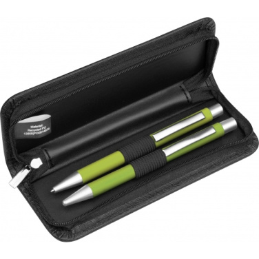 Logotrade promotional items photo of: Writing set soft touch Uppsala