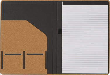 Logo trade promotional gifts image of: A4 writing folder Syracuse
