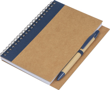 Logo trade promotional merchandise photo of: Spiral notebook Ravenna