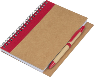 Logo trade promotional items image of: Spiral notebook Ravenna