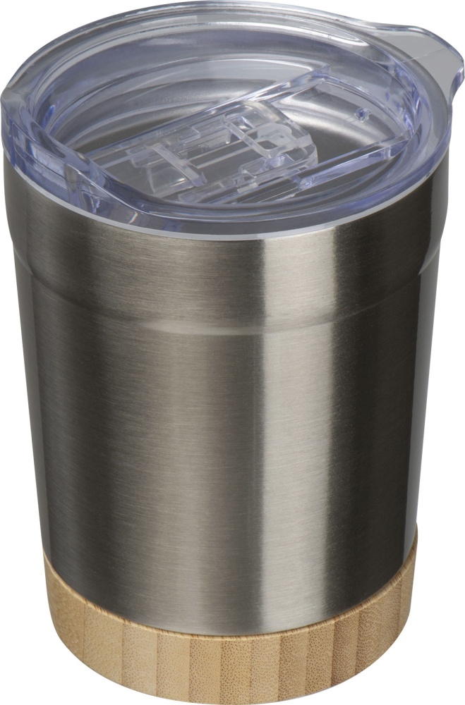 Logo trade promotional products image of: Recycled steel cup Turin