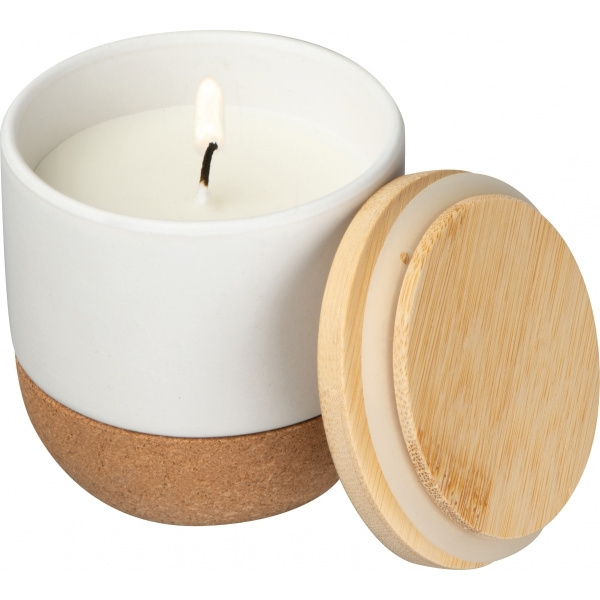 Logo trade promotional giveaways picture of: Candle Bruges