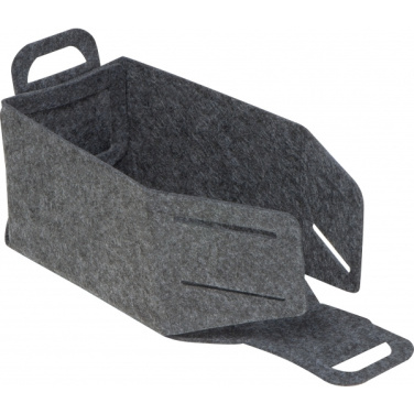Logo trade advertising products image of: RPET folding basket Östersund