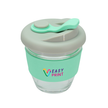 Logo trade corporate gifts picture of: Glass coffee cup 227 ml