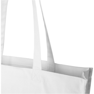 Logo trade promotional items image of: Florida 270 g/m² GRS recycled gusset tote bag 14L