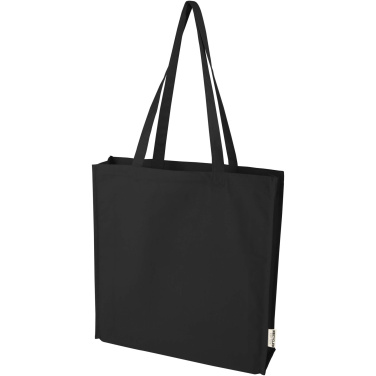 Logotrade promotional product image of: Florida 270 g/m² GRS recycled gusset tote bag 14L