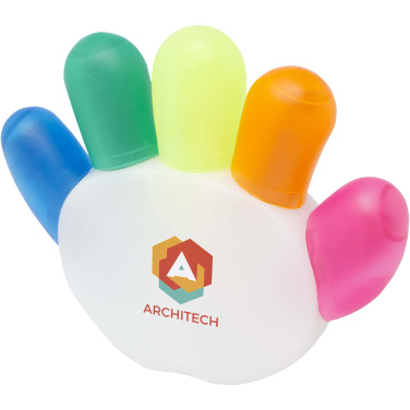 Logotrade promotional giveaways photo of: Patina 5-colour highlighter