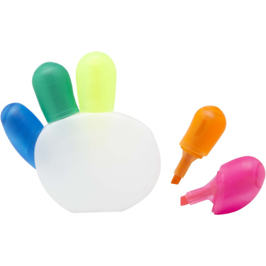 Logotrade promotional item image of: Patina 5-colour highlighter